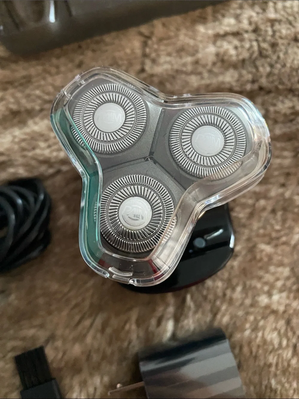 Rechargeable Electric Shaver Kit - Teal/Blue